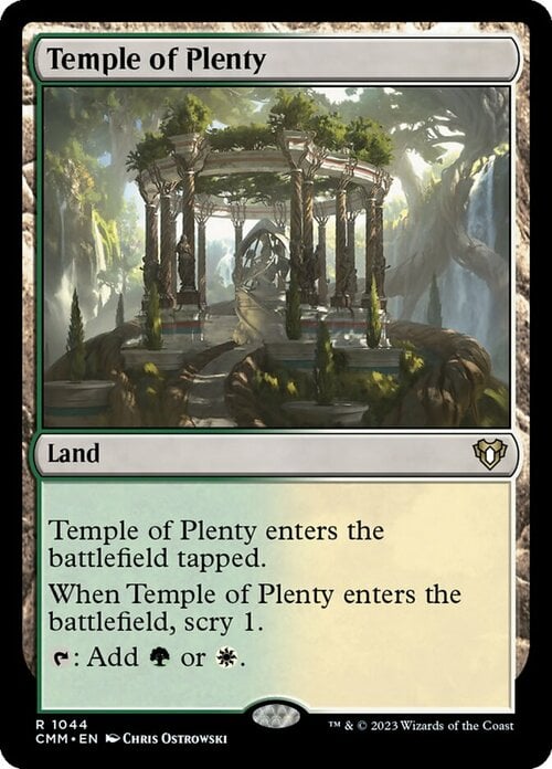 Temple of Plenty Card Front
