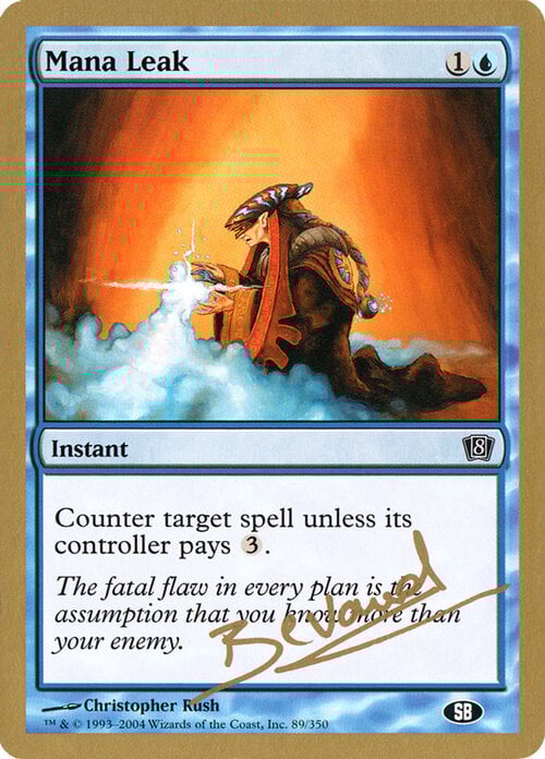 Mana Leak Card Front