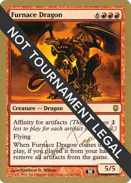 Furnace Dragon Card Front