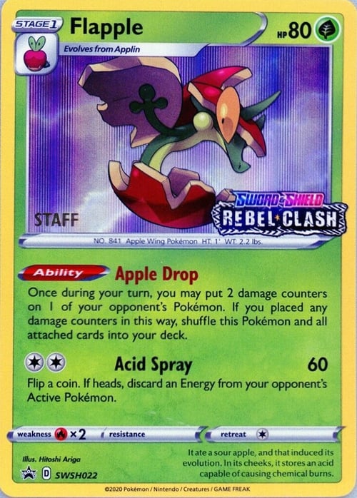 Flapple Card Front