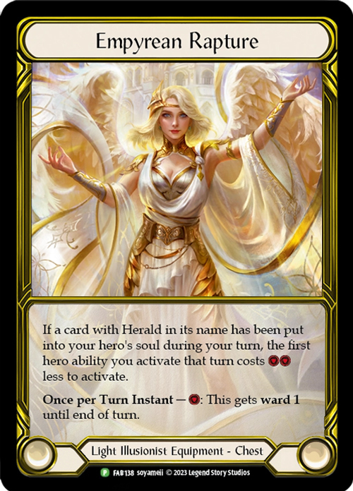 Empyrean Rapture Card Front