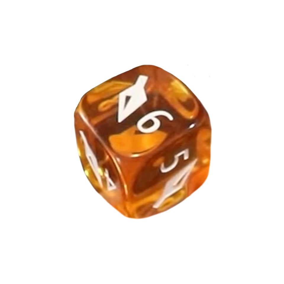 Flesh and Blood Die - Orange