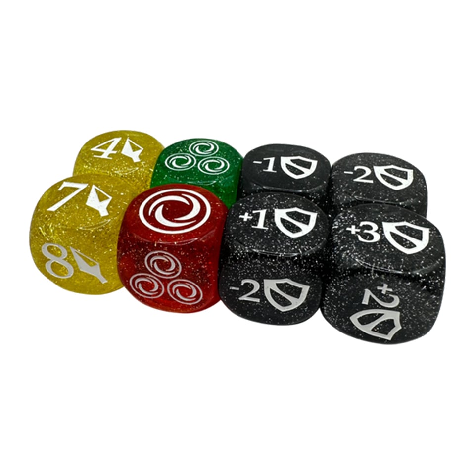 Flesh and Blood Large Dice Set - Glitter