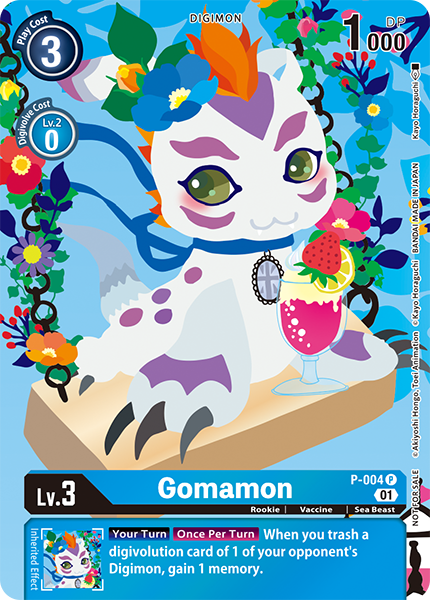 Gomamon Card Front
