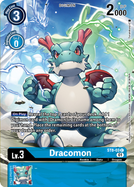 Dracomon Card Front