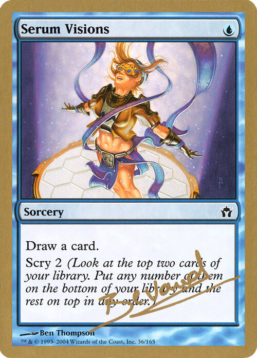 Serum Visions Card Front