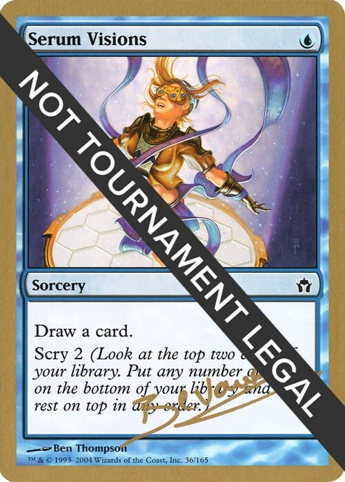 Serum Visions Card Front