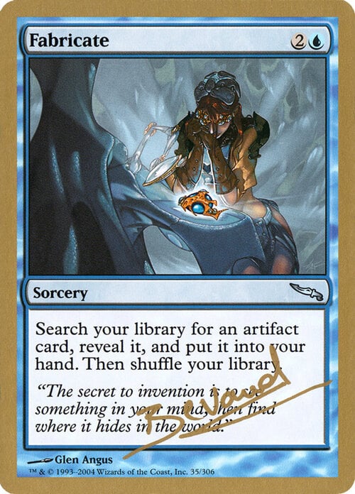 Fabbricare Card Front