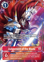 Judgement of the Blade · Premium Deck Set BT6-093