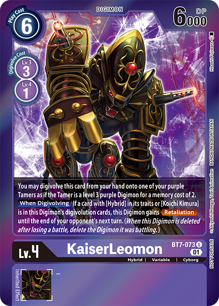 KaiserLeomon Card Front