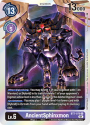 AncientSphinxmon · Event Pack 3 BT7-078