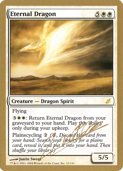Drago Eterno Card Front