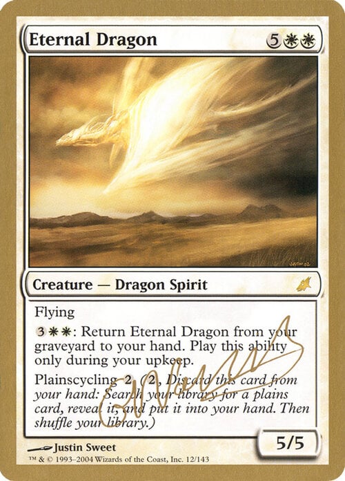 Drago Eterno Card Front