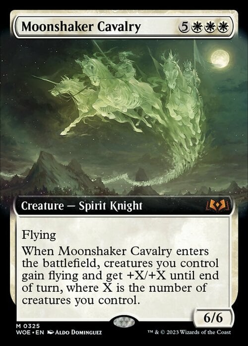 Moonshaker Cavalry Card Front