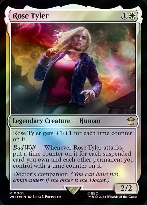 Rose Tyler Card Front