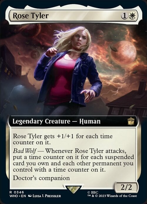 Rose Tyler Card Front