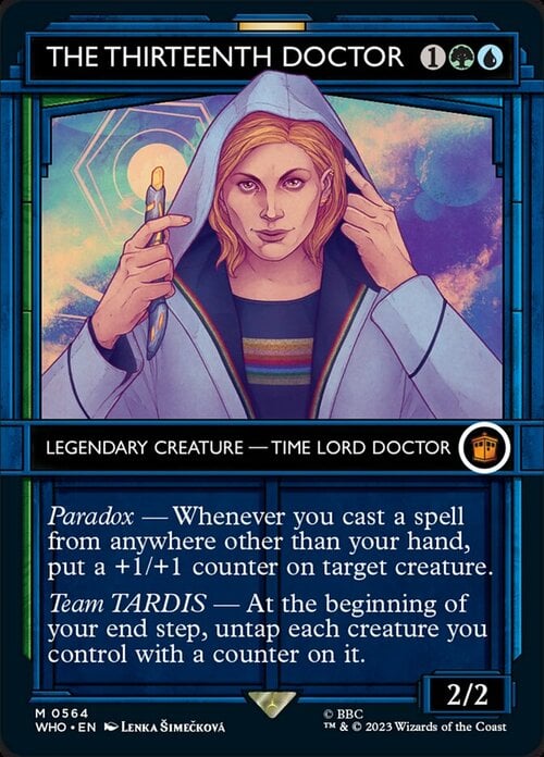 The Thirteenth Doctor Card Front