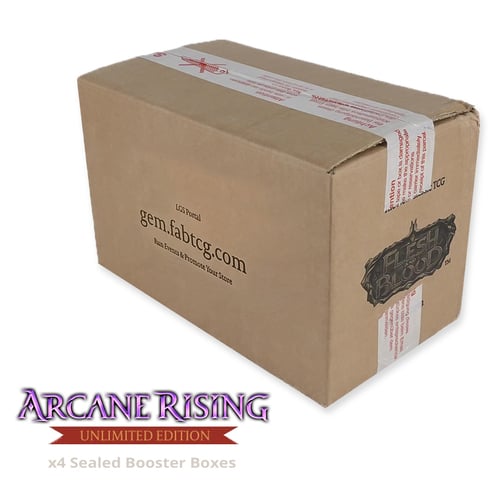 Arcane Rising Unlimited Edition Case (4 Booster Boxes)