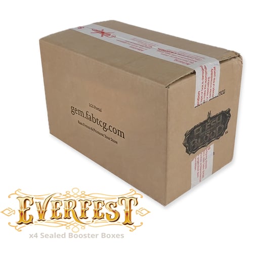Everfest First Edition Case (4 Booster Boxes)