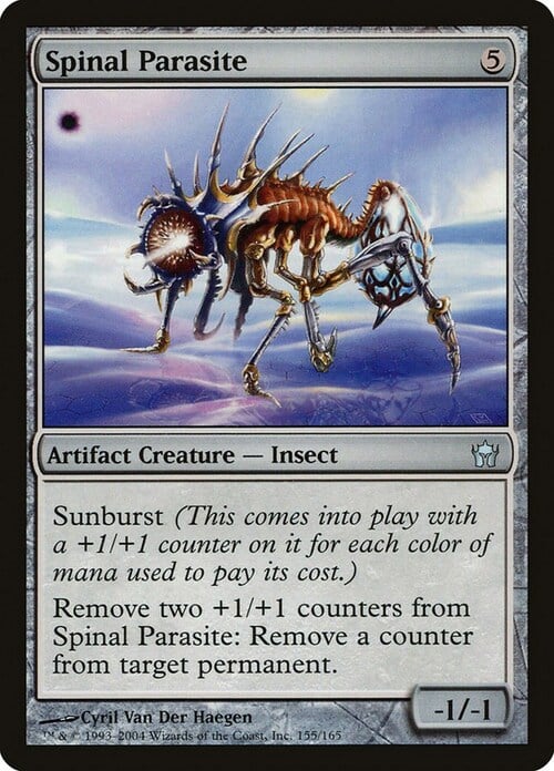 Spinal Parasite Card Front