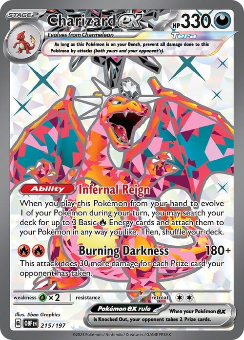Charizard ex Card Front
