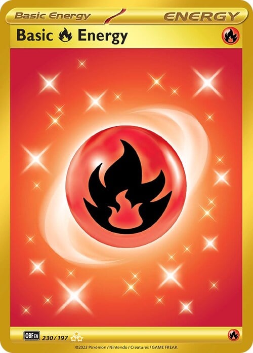 Fire Energy Card Front