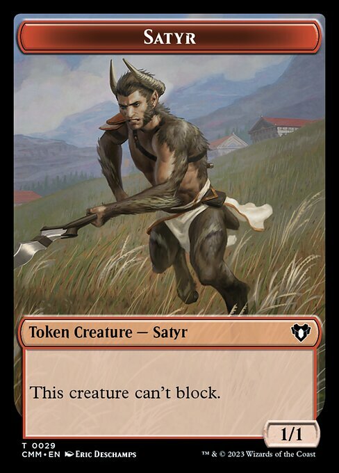 Satyr Card Front