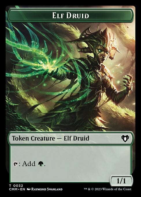 Elf Druid Card Front