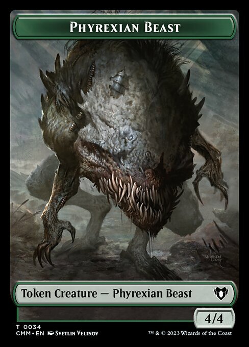 Phyrexian Beast Card Front
