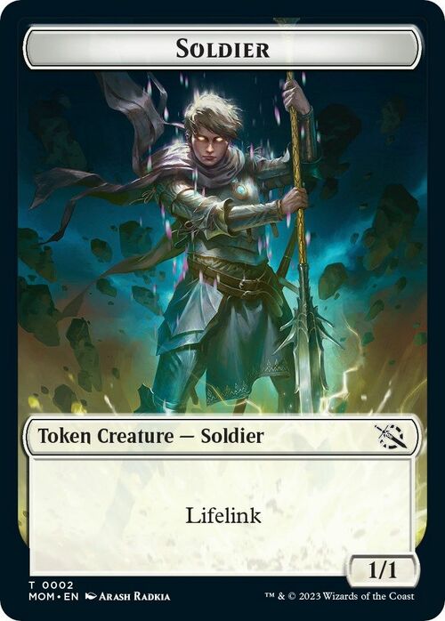 Soldier // Thopter Card Front