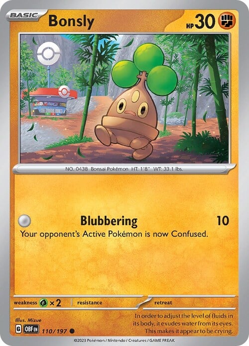 Bonsly Card Front