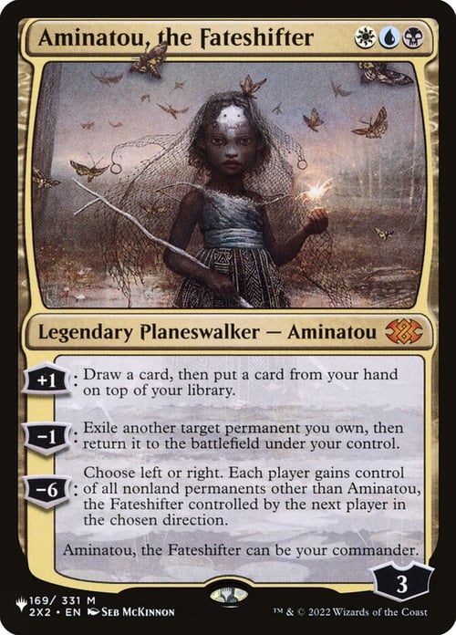Aminatou, the Fateshifter Card Front
