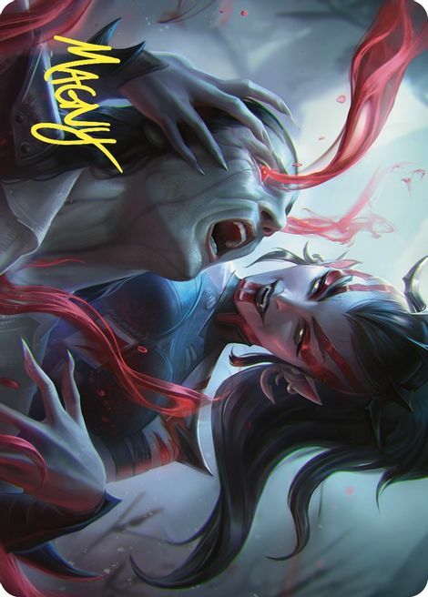 Art Series: Exsanguinate Card Front