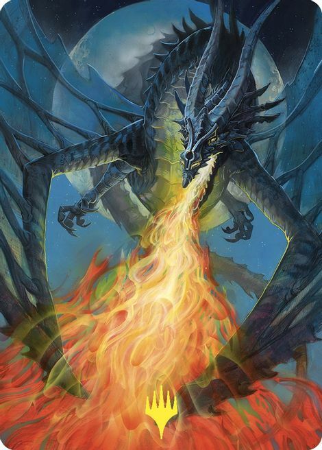 Art Series: Balefire Dragon Card Front