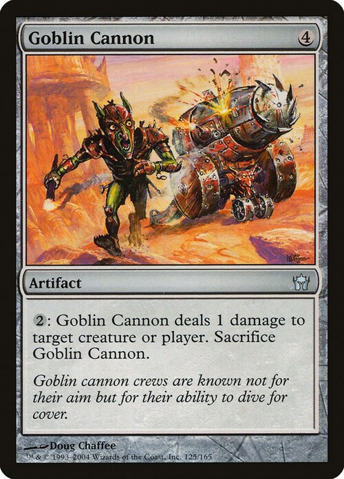Goblin Cannon Card Front