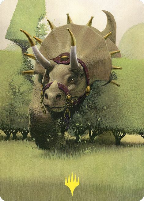 Art Series: Regal Behemoth Card Front