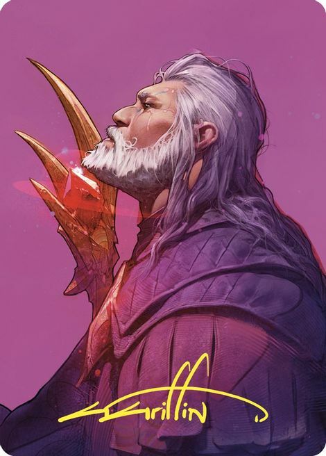 Art Series: Urza, Lord High Artificer Card Front