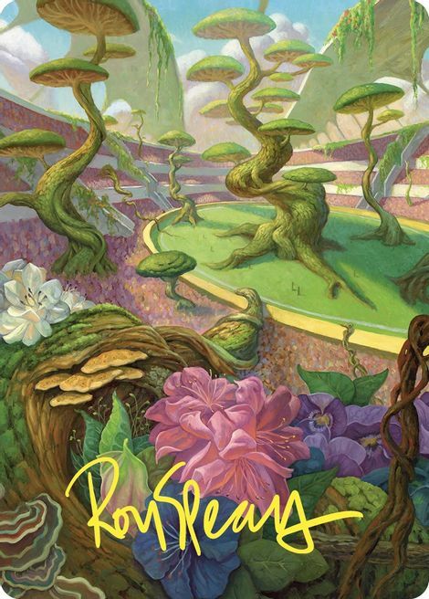 Art Series: Undergrowth Stadium Card Front