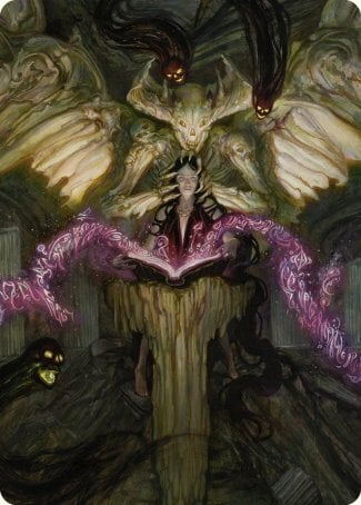 Art Series: Demonic Tutor Card Front