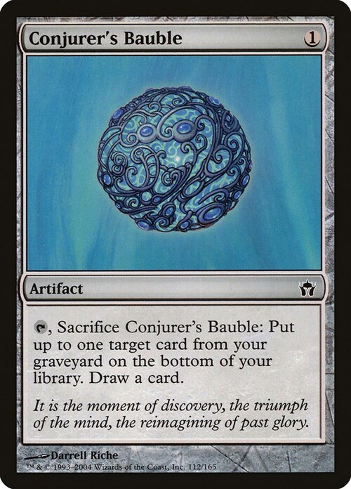 Conjurer's Bauble Card Front