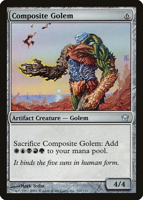 Golem Composito Card Front