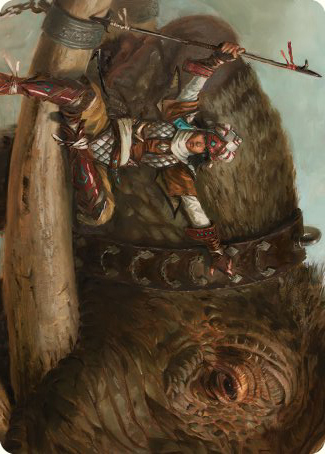 Art Series: Tuskguard Captain Card Front