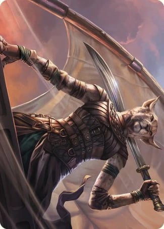 Art Series: Mirri, Weatherlight Duelist Card Front