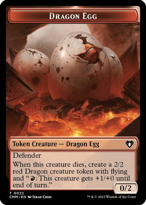 Dragon Egg // Eldrazi Card Front