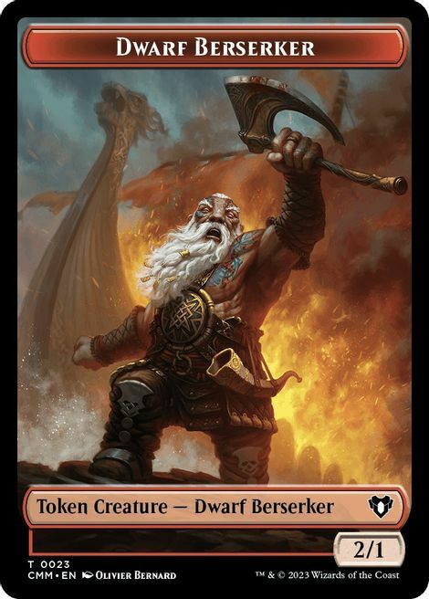 Dwarf Berserker // Eldrazi Card Front
