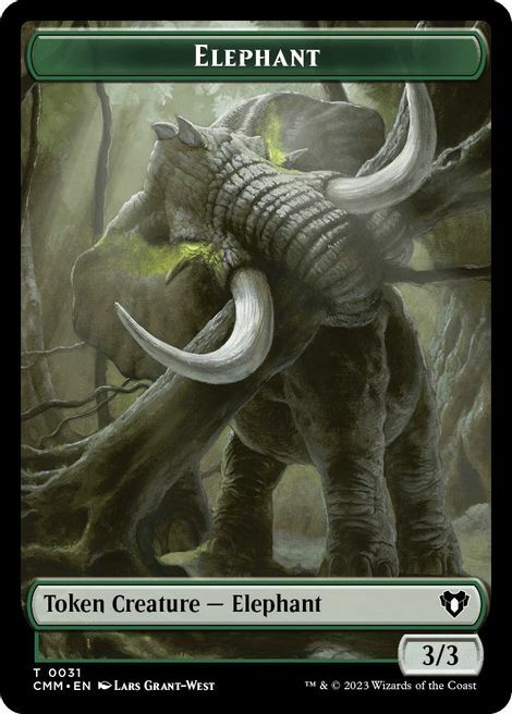 Elephant // Eldrazi Card Front