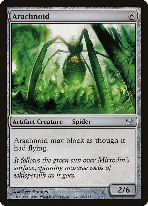 Arachnoid Card Front