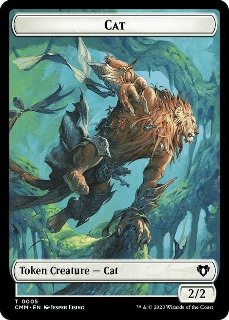 Cat // Elemental Card Front