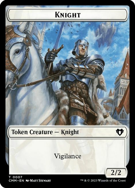 Knight // City's Blessing Card Front