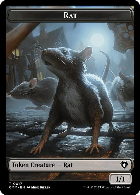 Rat // City's Blessing Card Front